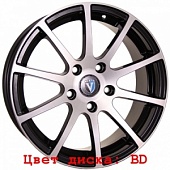 Диск ЛС 16*6.5 4*100 ЕТ37/60.1 Tech Line 1603 BD